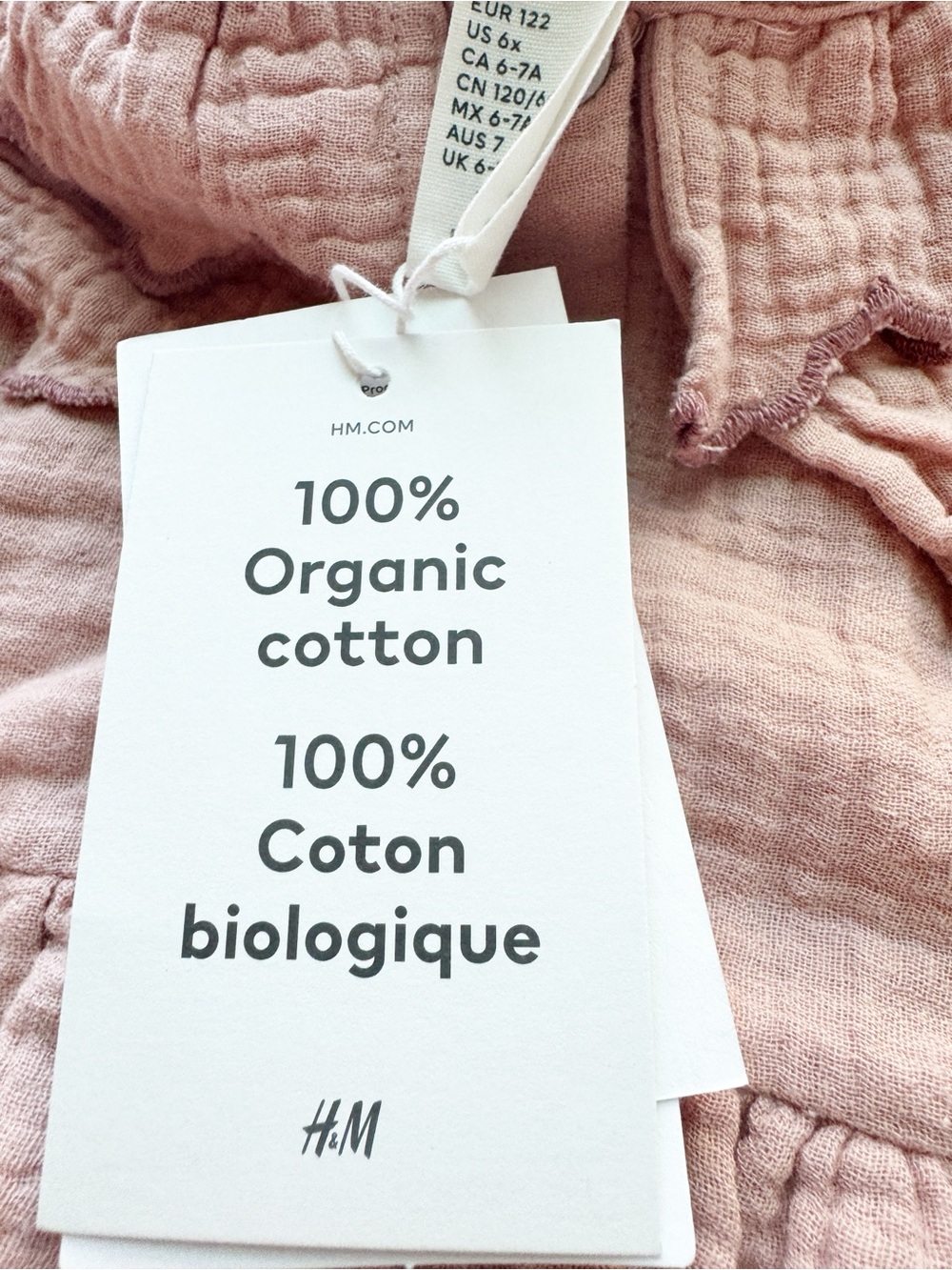 Organic Cotton Muslin
Collared Dress in Dusty Pink NWT - Picture 11 of 16
